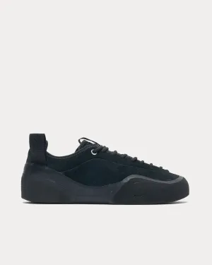 1PM Suede Black / Natural Black Low Top Sneakers