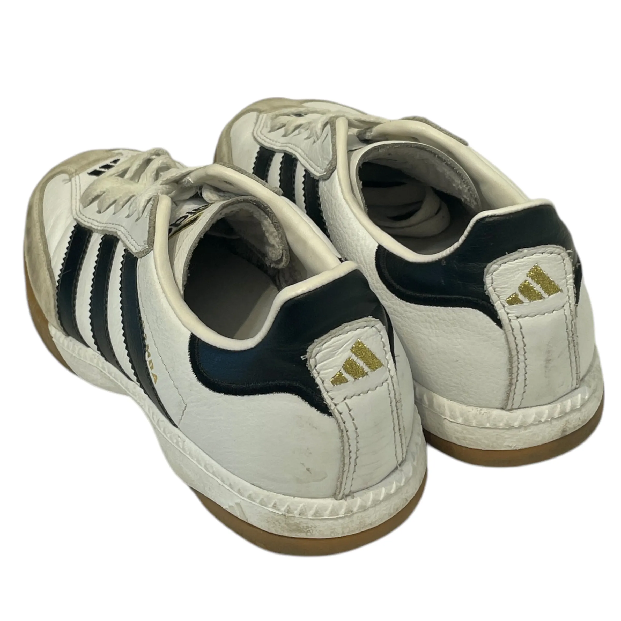 adidas/Low-Sneakers/US 5.5/Leather/WHT/Samba MN