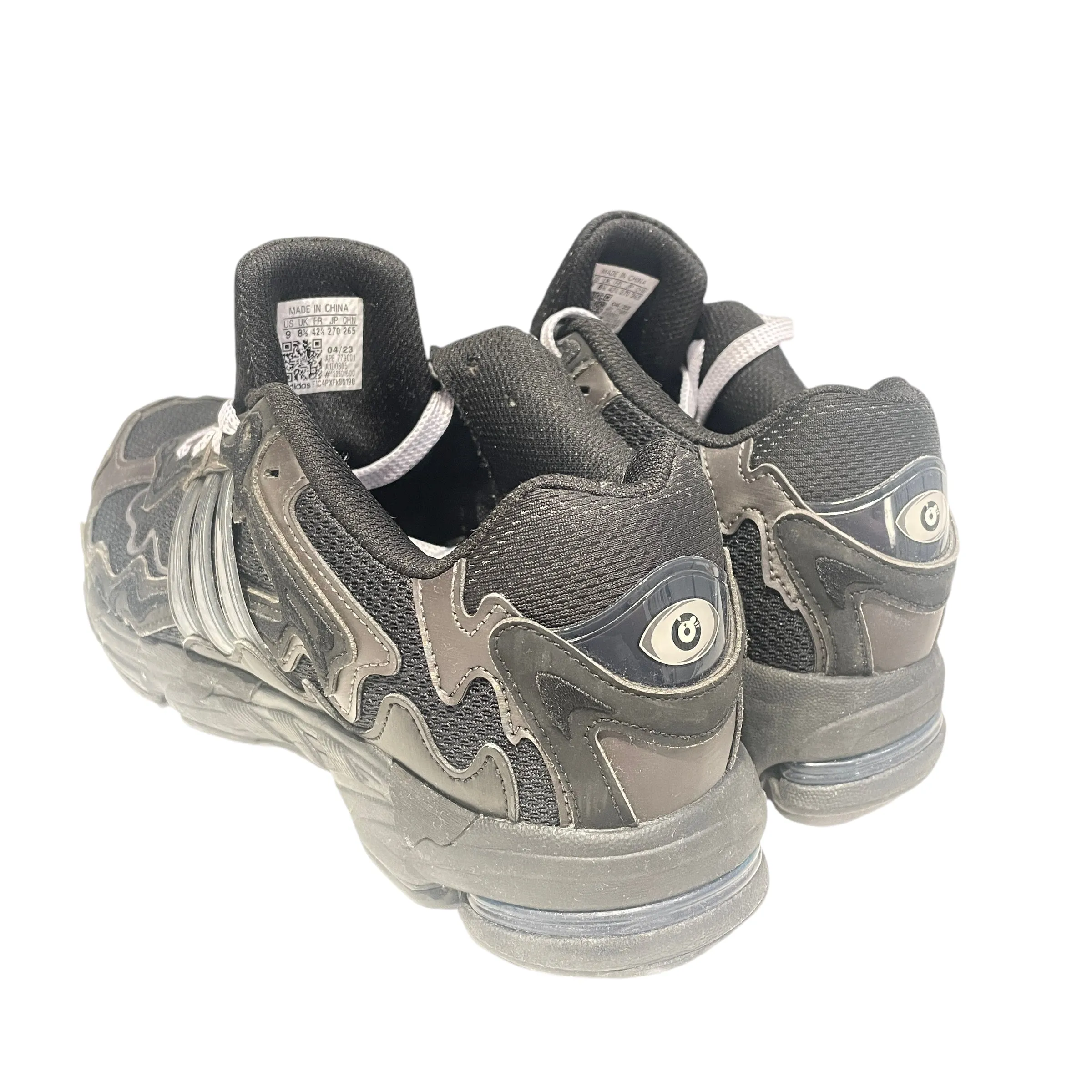 adidas/Low-Sneakers/US 9/BLK/RESPONSE CL