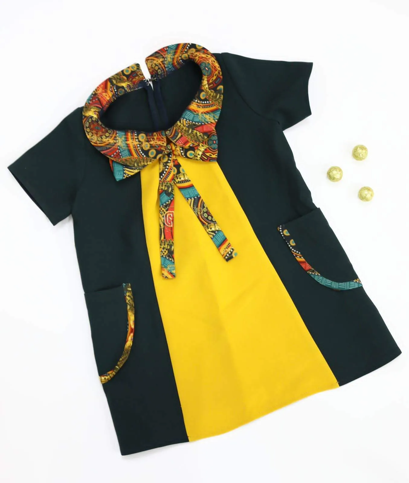 African Girls Dress Crocodile