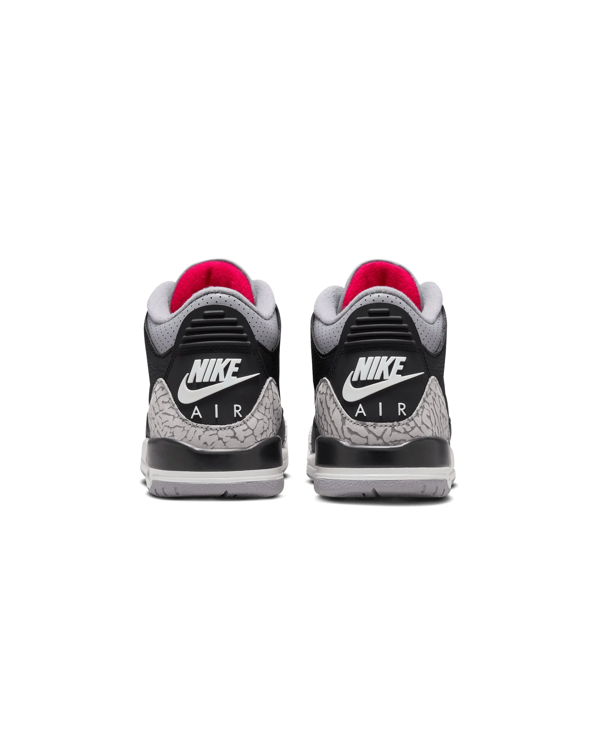 Air Jordan 3 Retro GS - Black / Fire Red / Cement