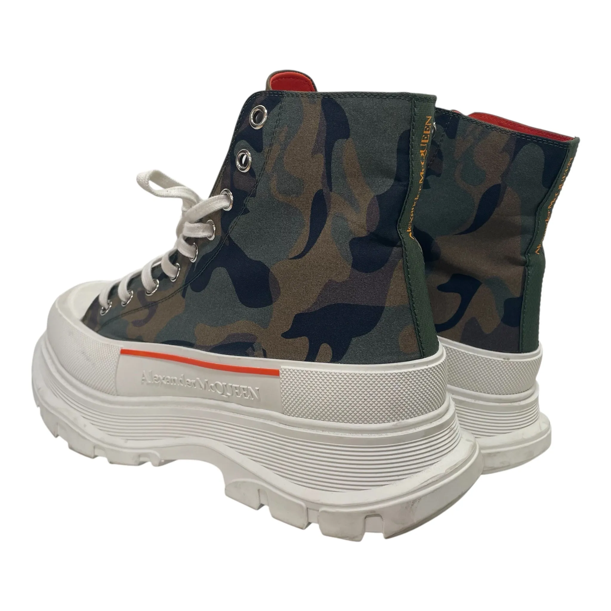 Alexander McQueen/Hi-Sneakers/US 13/Camouflage/Cotton/MLT/