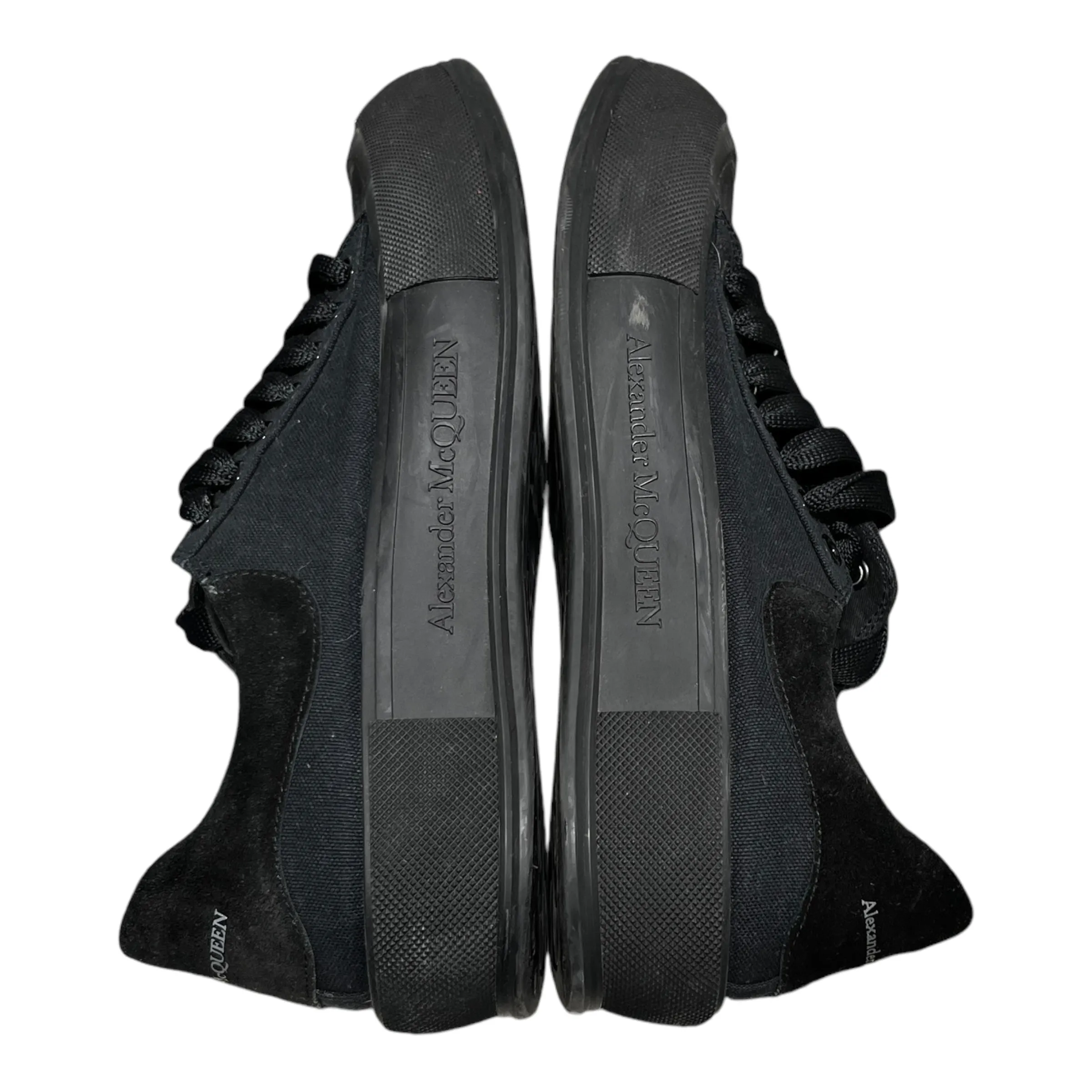 Alexander McQueen/Low-Sneakers/EU 46/Cotton/BLK/