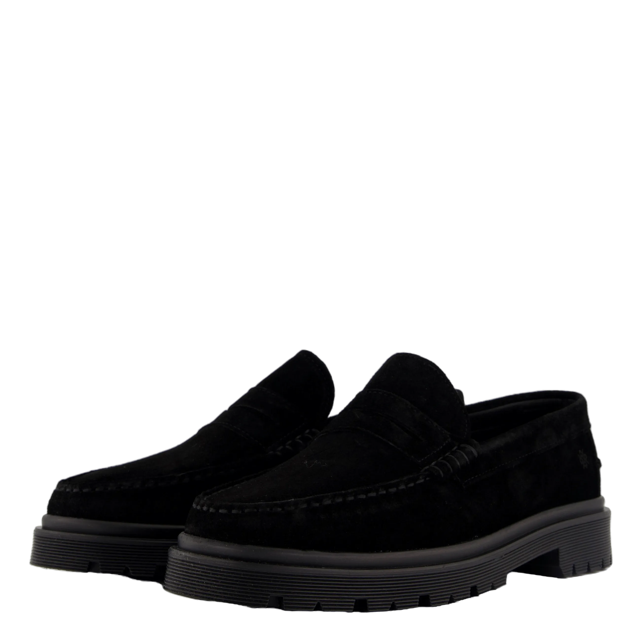 Austin Black Suede