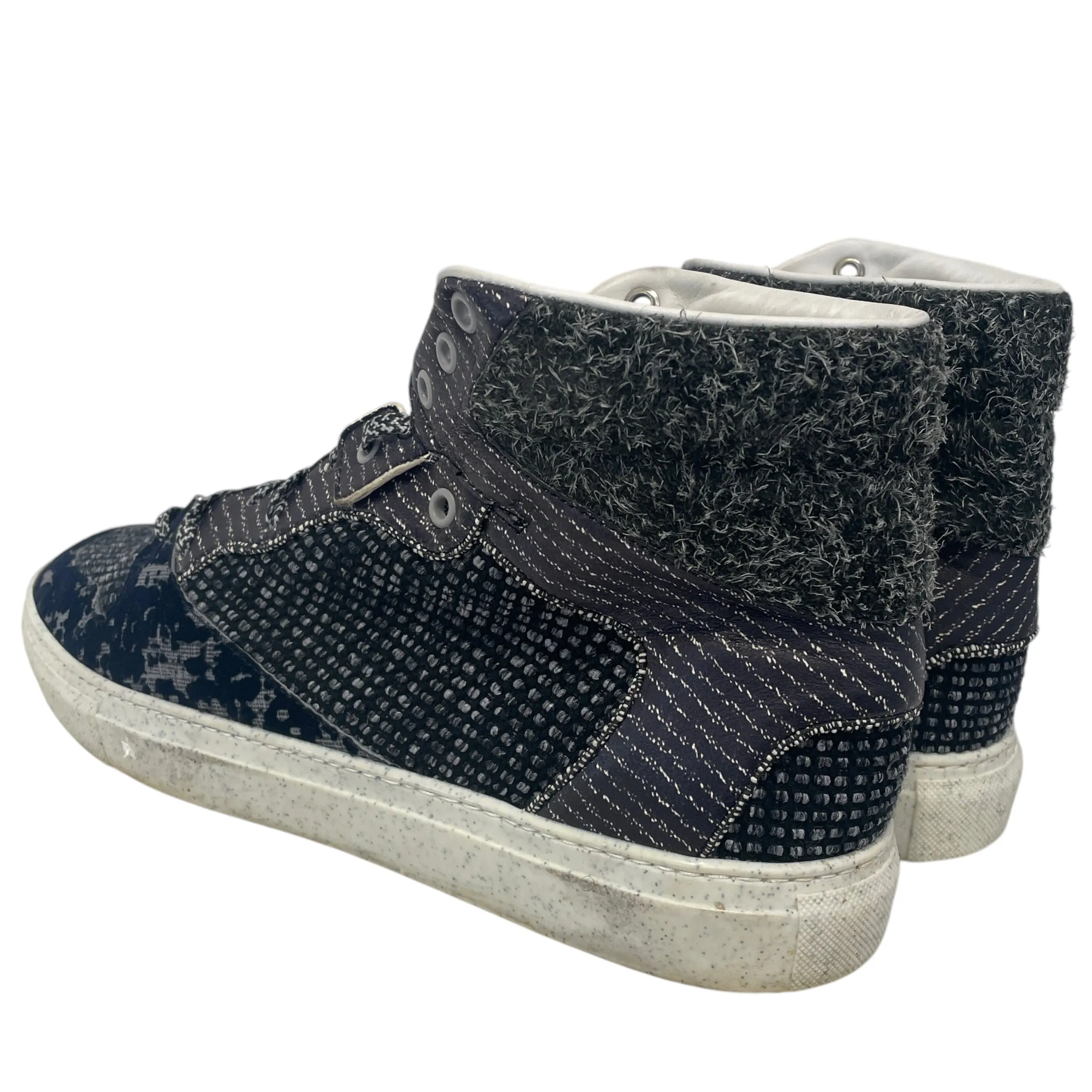 BALENCIAGA/Hi-Sneakers/US 10/All Over Print/GRY/