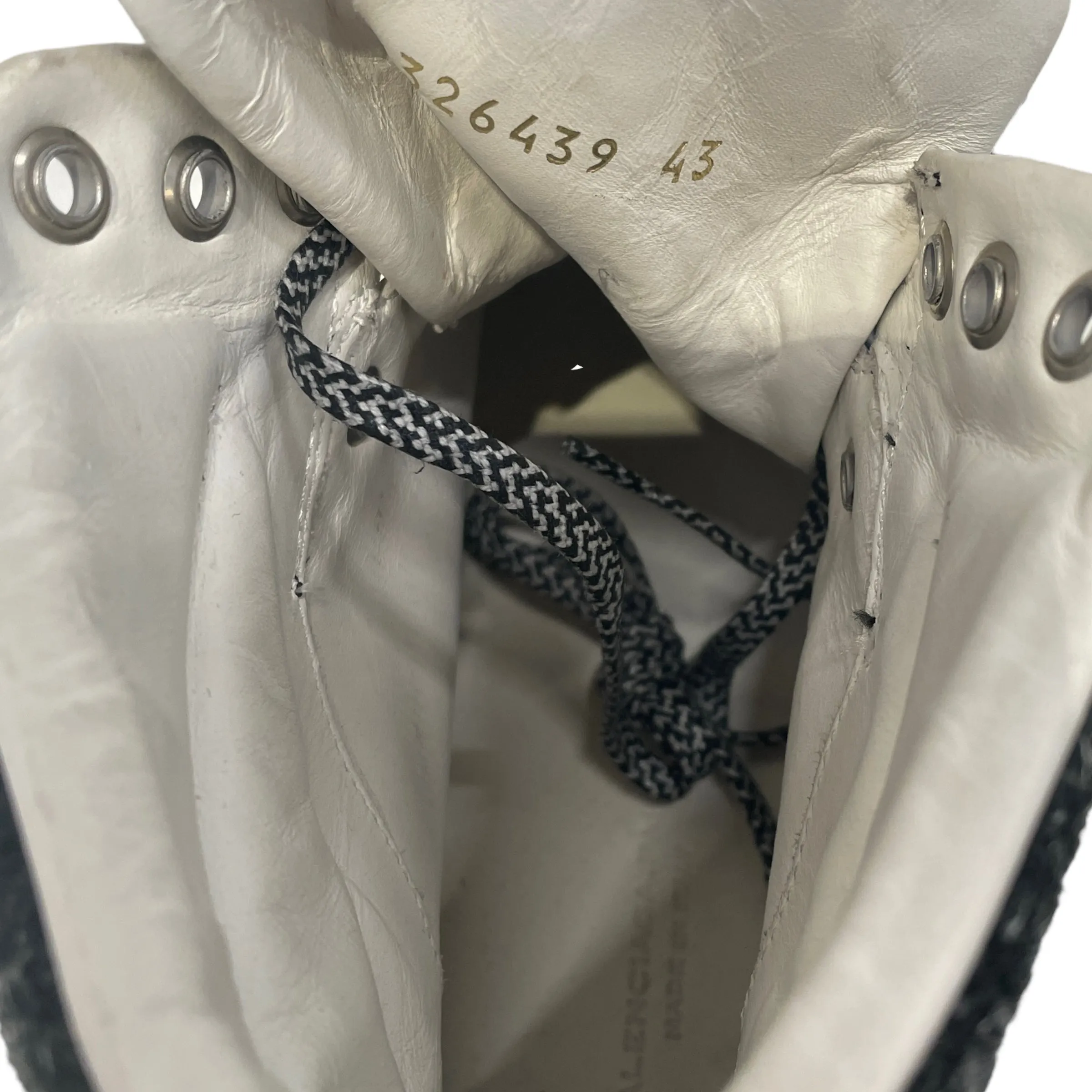 BALENCIAGA/Hi-Sneakers/US 10/All Over Print/GRY/