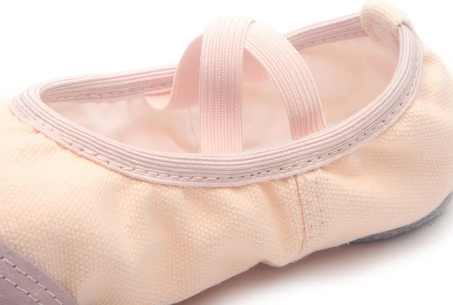 Ballet Shoes for Girls,Soft Leather Ballet Slippers No-Tie Warm Dance Yoga Practice Shoes for Toddler Girls