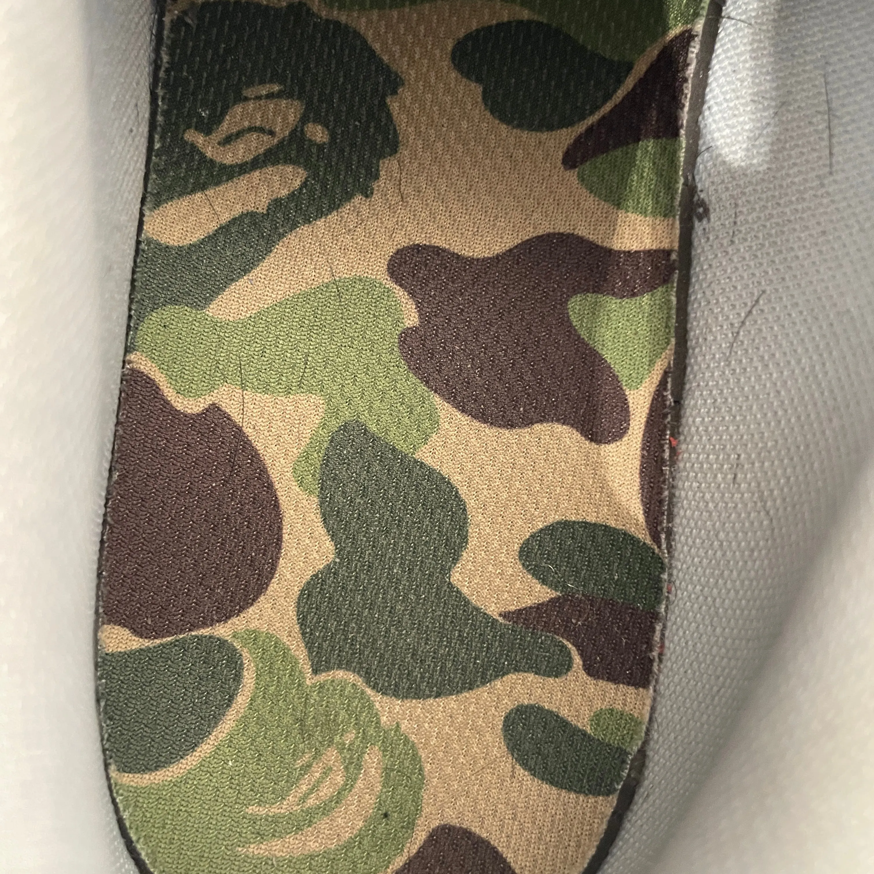 BAPE STA!/Low-Sneakers/US 9.5/Leather/BLU/