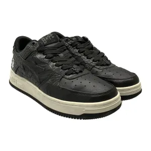 BAPE/Low-Sneakers/US 8.5/Black/1J23191901