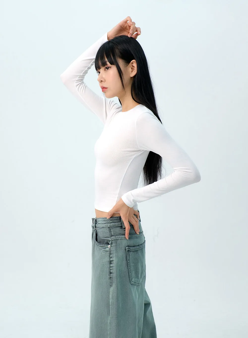 Basic Long Sleeve Tee IG312