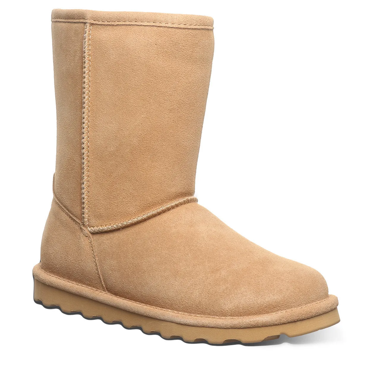 Bearpaw Women's Elle Short-Black,  Iced Coffee