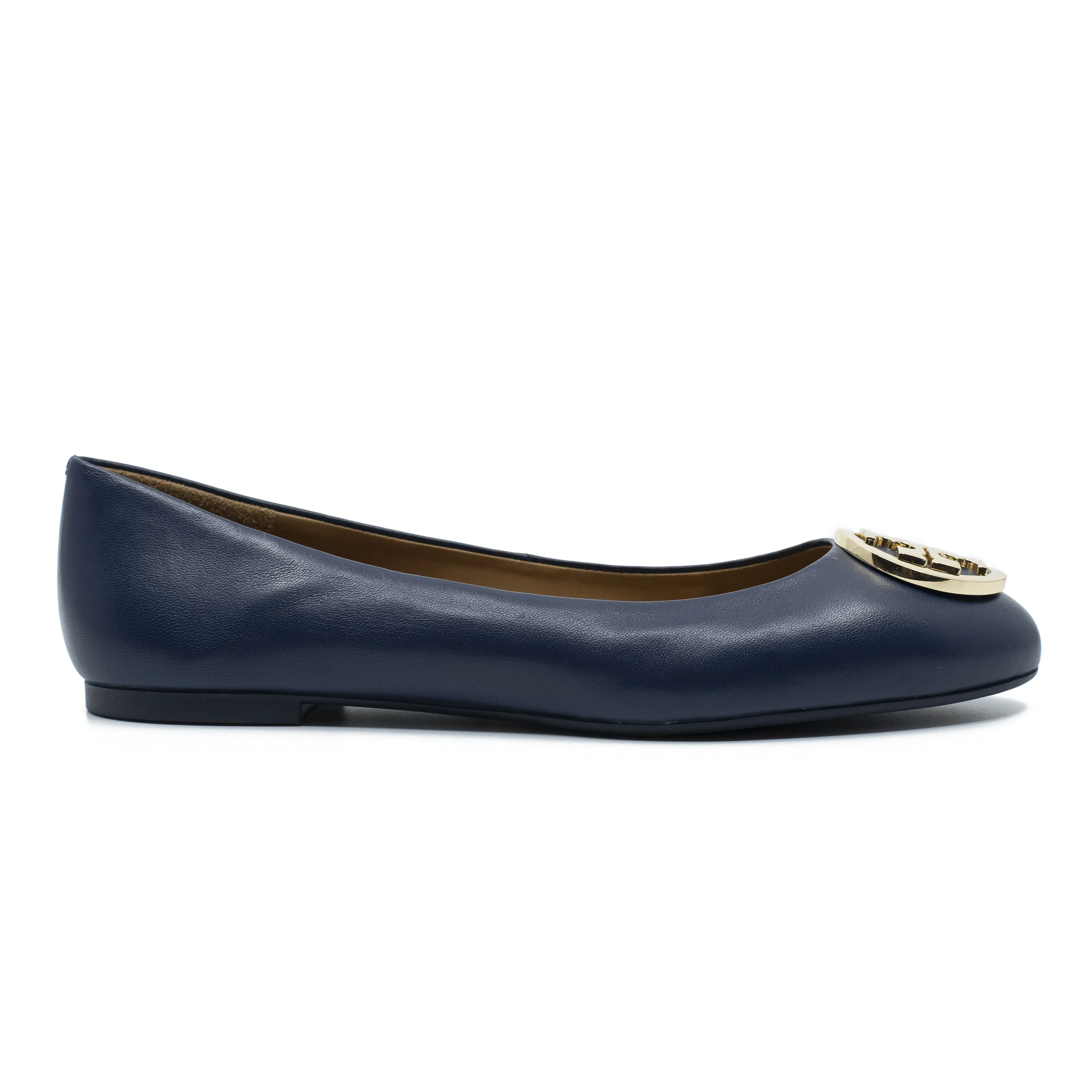 Benton2 Ballet Flats in Royal Navy & Gold