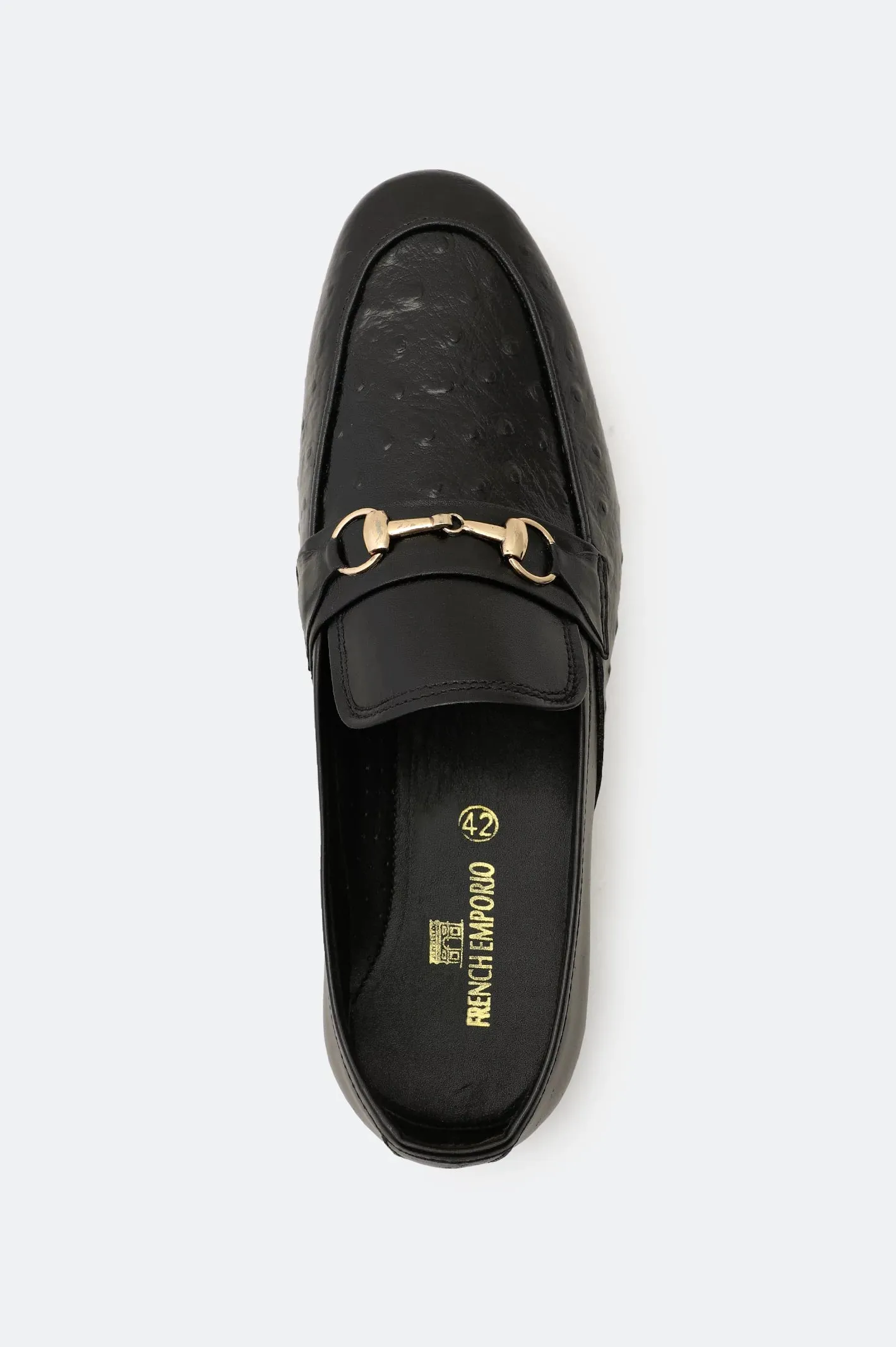Black Moccasins Formal Shoes