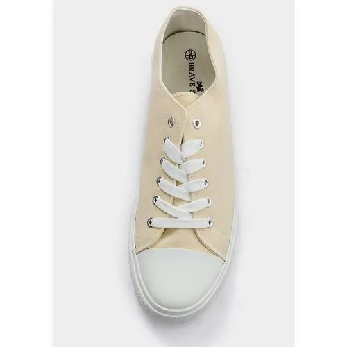Brave Soul Rubber Toe Canvas Sneakers Magnolia