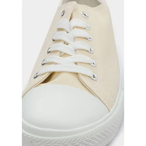 Brave Soul Rubber Toe Canvas Sneakers Magnolia