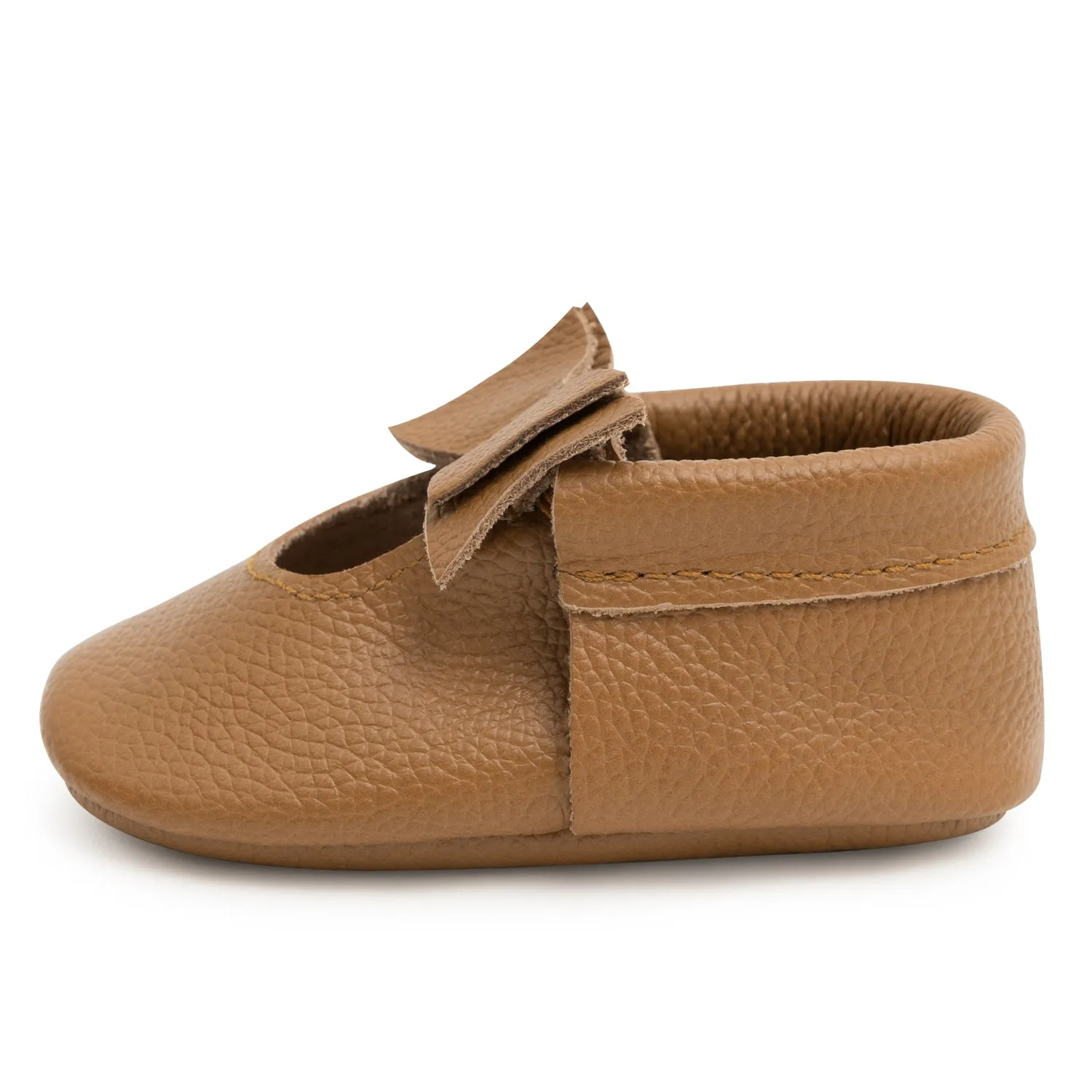 Brown Bow Moccasins