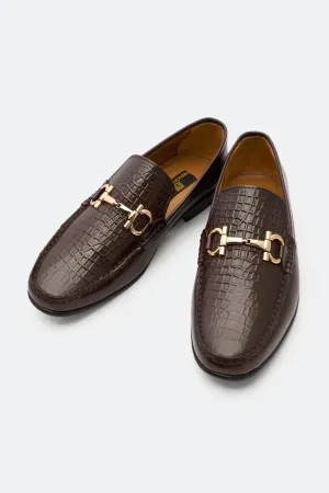 Brown Formal Moccasins Shoes