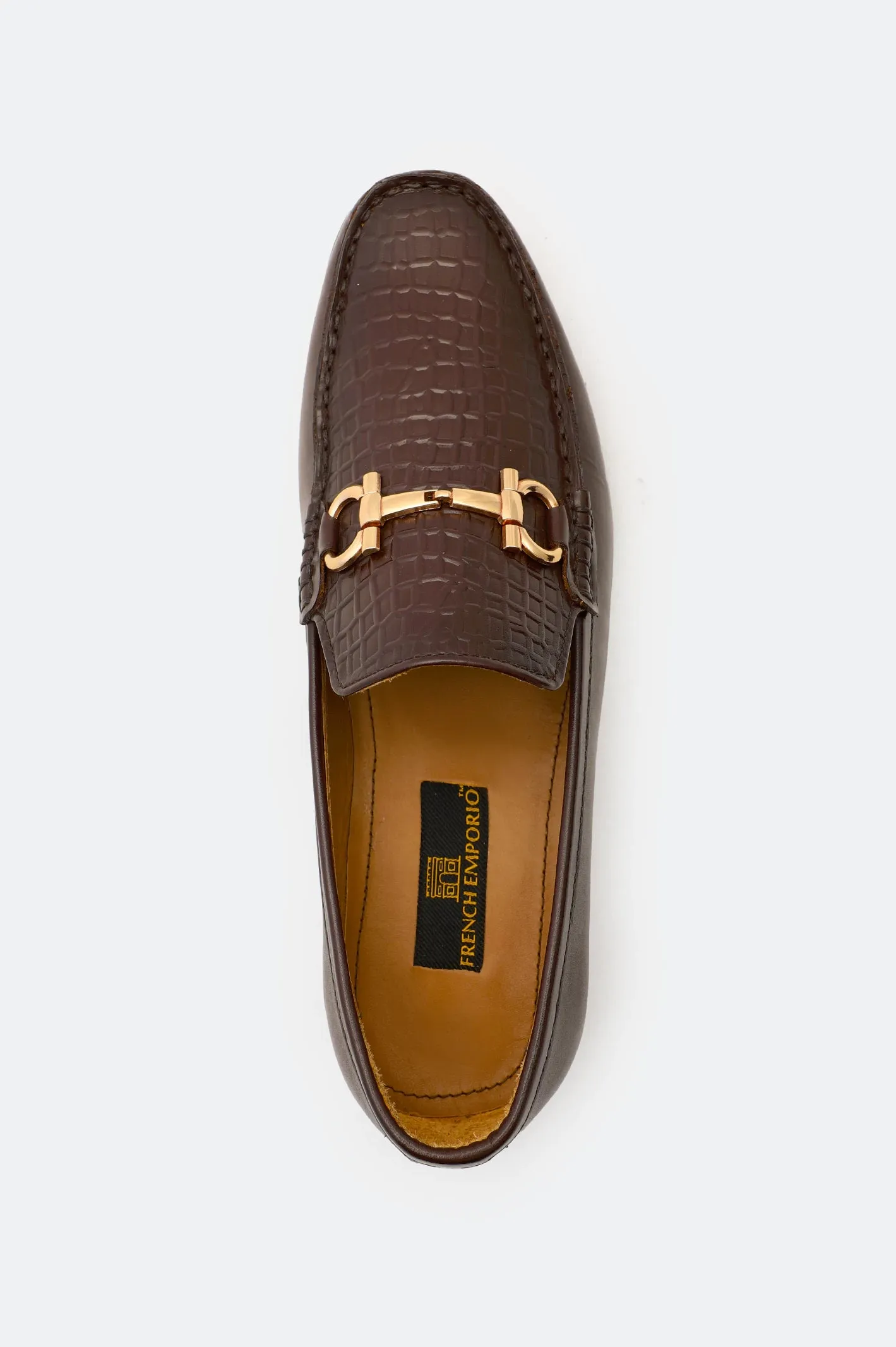 Brown Formal Moccasins Shoes