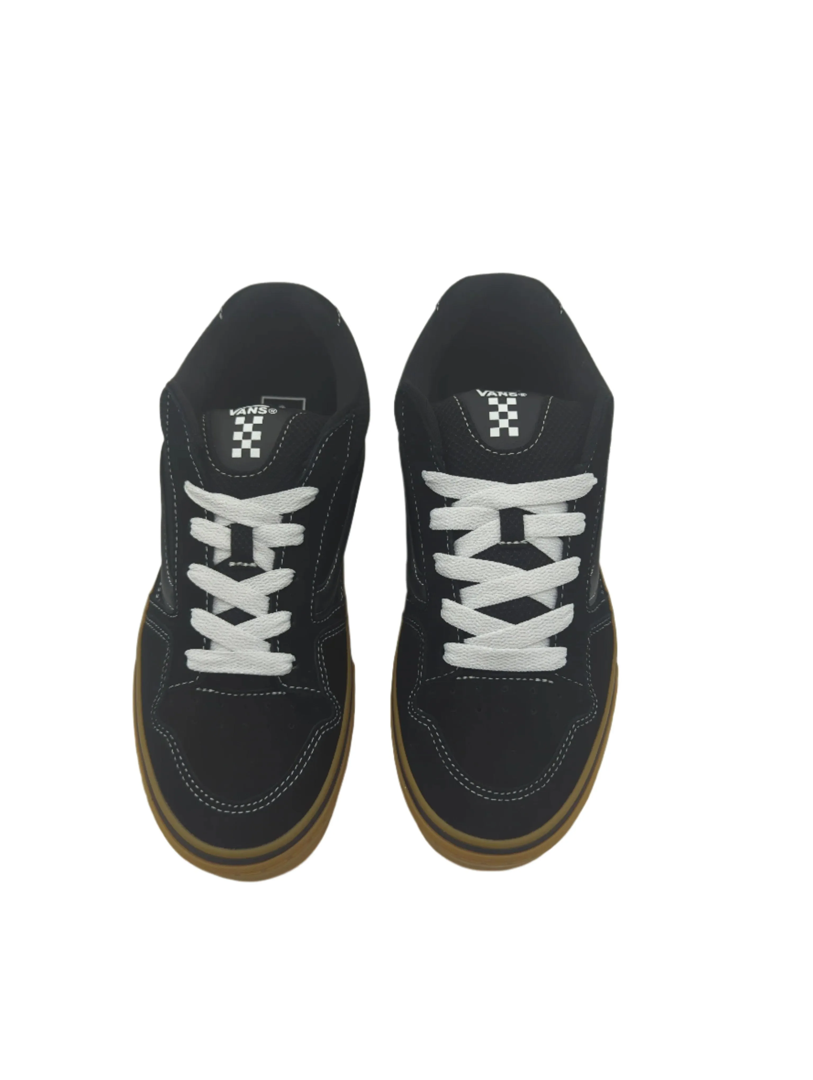 Caldrone Black Suede Mesh Sneaker