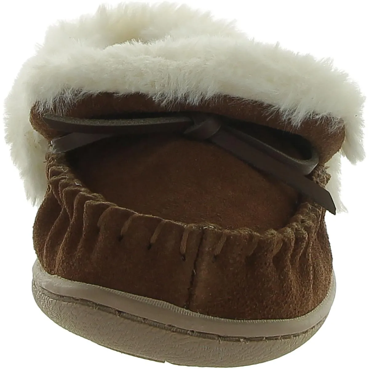 Charter Club Womens Dorenda Faux Suede Round Toe Moccasins