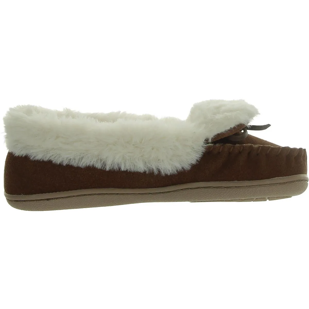 Charter Club Womens Dorenda Faux Suede Round Toe Moccasins
