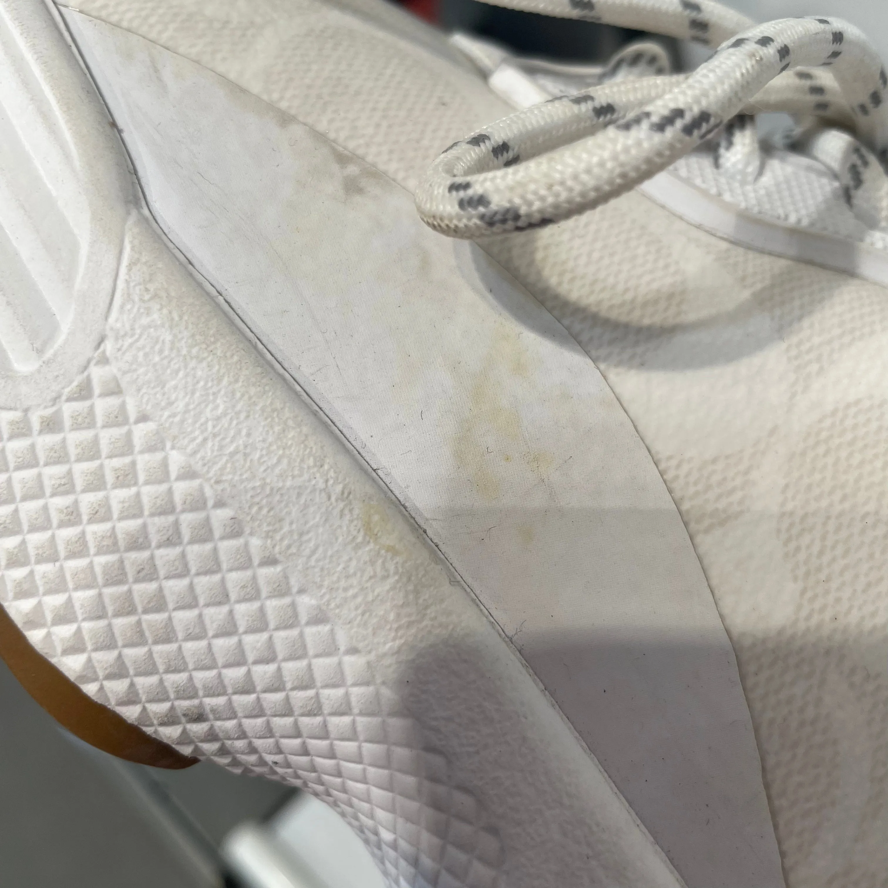 COACH/Hi-Sneakers/US 8.5/All Over Print/Leather/WHT/