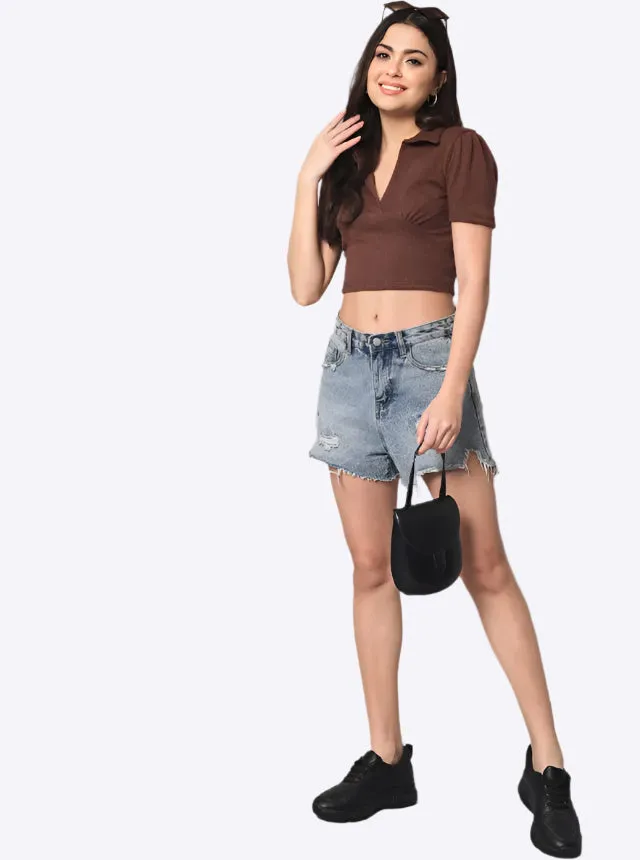 Collared Boho Bliss Top
