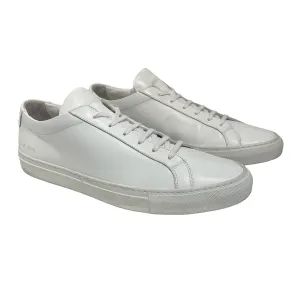 COMMON PROJECTS/Low-Sneakers/EU 45/Leather/WHT/