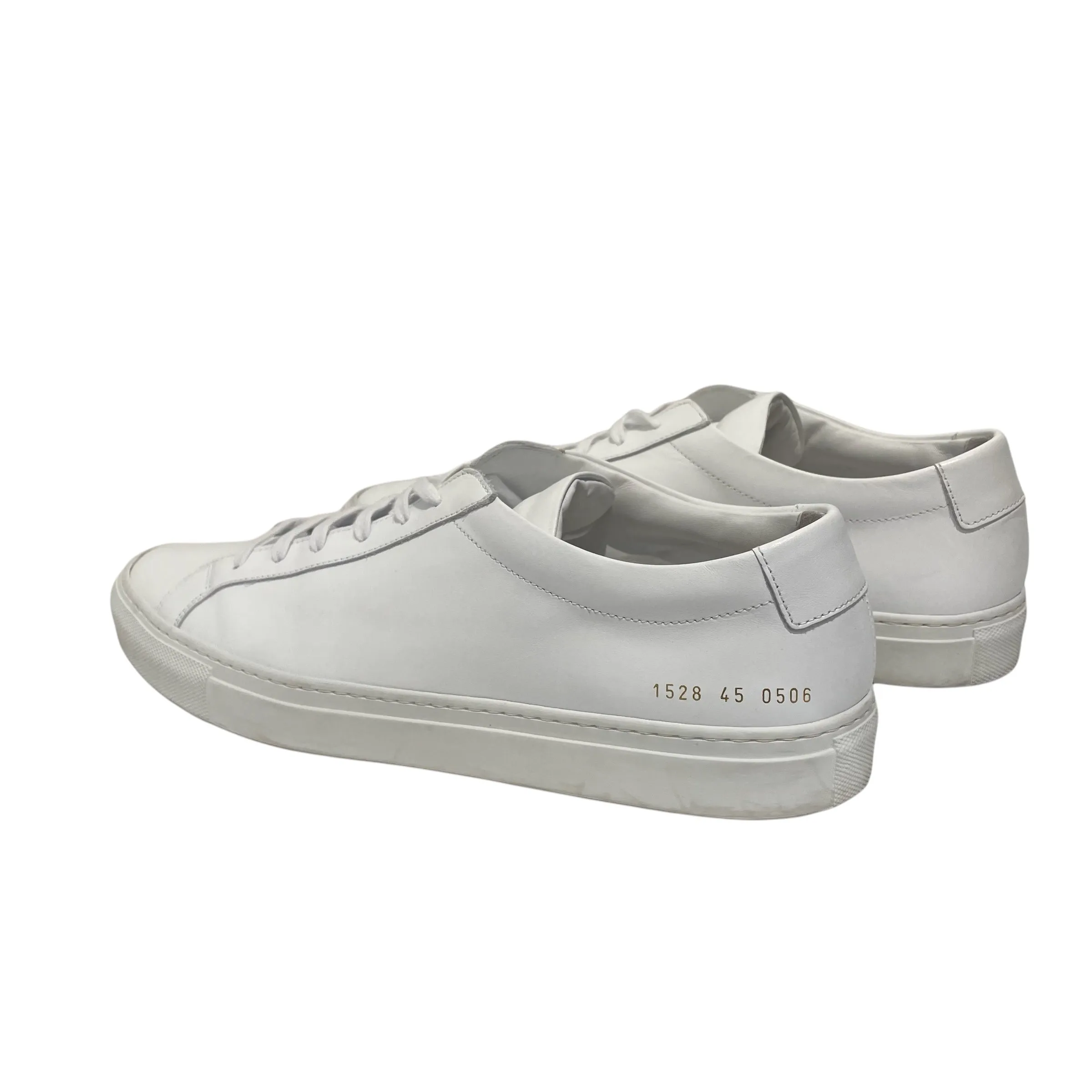 COMMON PROJECTS/Low-Sneakers/EU 45/Leather/WHT/