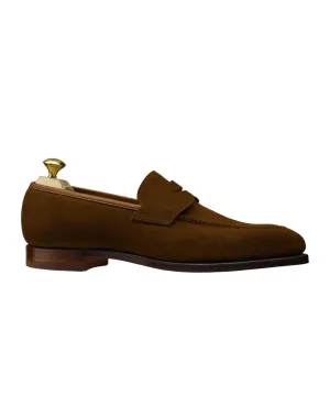 Crockett and Jones Sydney Snuff Suede Loafer