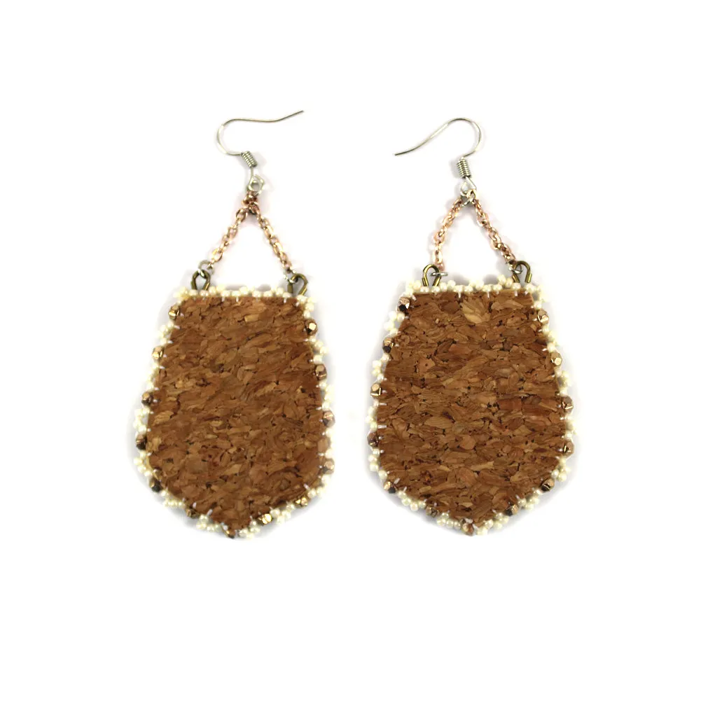 Crystal Behn Floral Dentalium Earrings