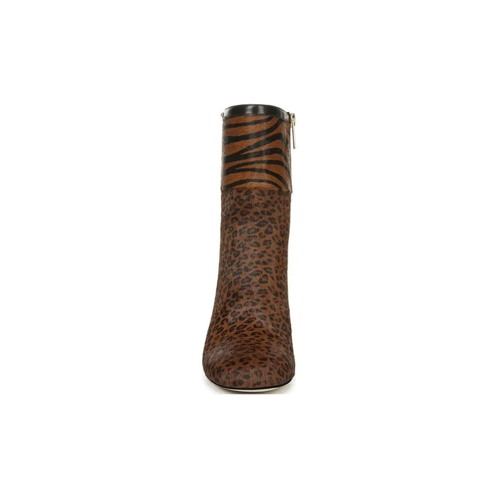Dexter Leopard Calf Hair Franco Sarto Ankle Boot