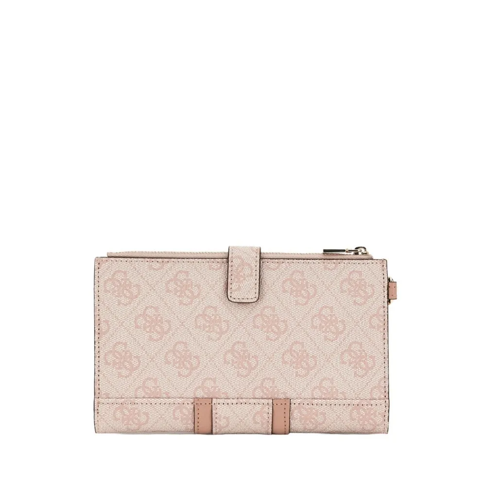 Dusty Rose Logo Noreen Double Zip Organiser