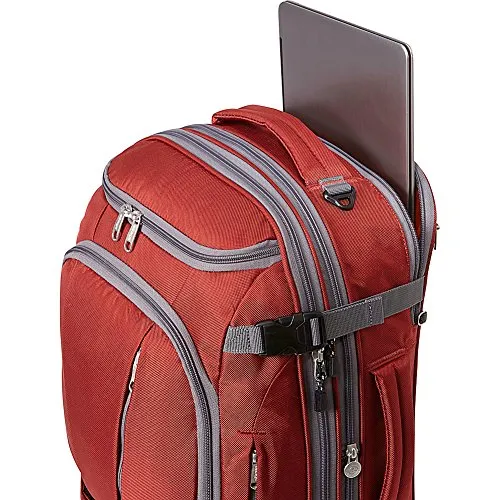 eBags TLS Mother Lode Weekender Junior 19" Carry-On Travel Backpack - Fits Up to 17.5" Laptop - (Sinful Red)