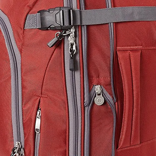 eBags TLS Mother Lode Weekender Junior 19" Carry-On Travel Backpack - Fits Up to 17.5" Laptop - (Sinful Red)