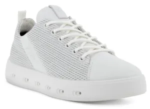 Ecco Street 720 White Ladies Leather Sneaker