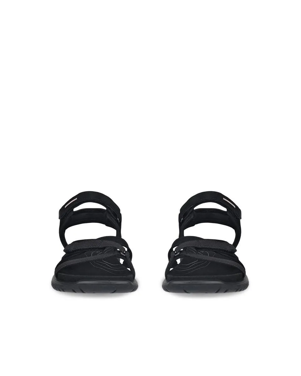 Ecco Women's Yucatan Offroad Roam Lea Tex Sandal - Black