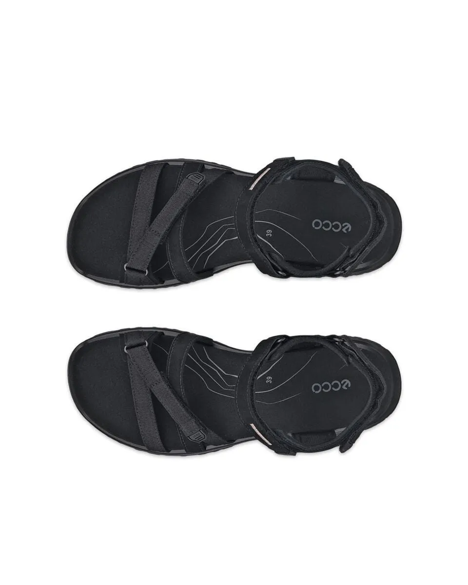 Ecco Women's Yucatan Offroad Roam Lea Tex Sandal - Black