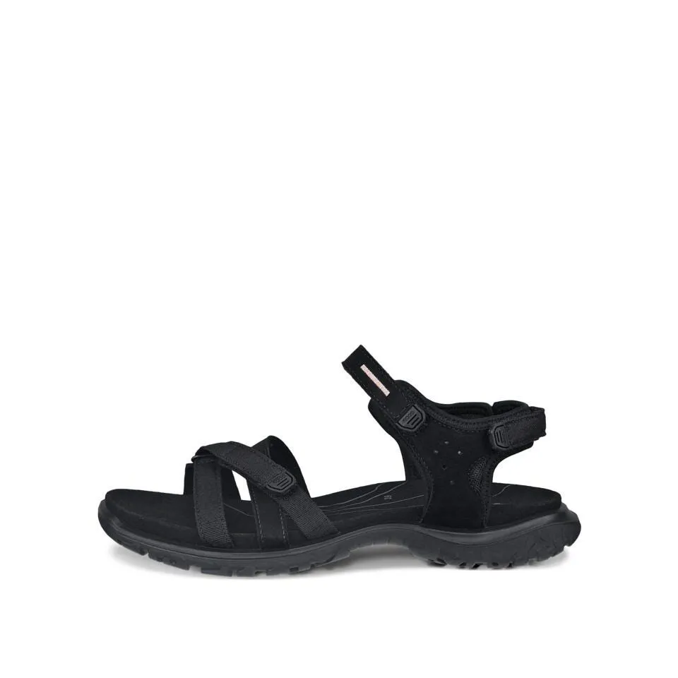 Ecco Women's Yucatan Offroad Roam Lea Tex Sandal - Black