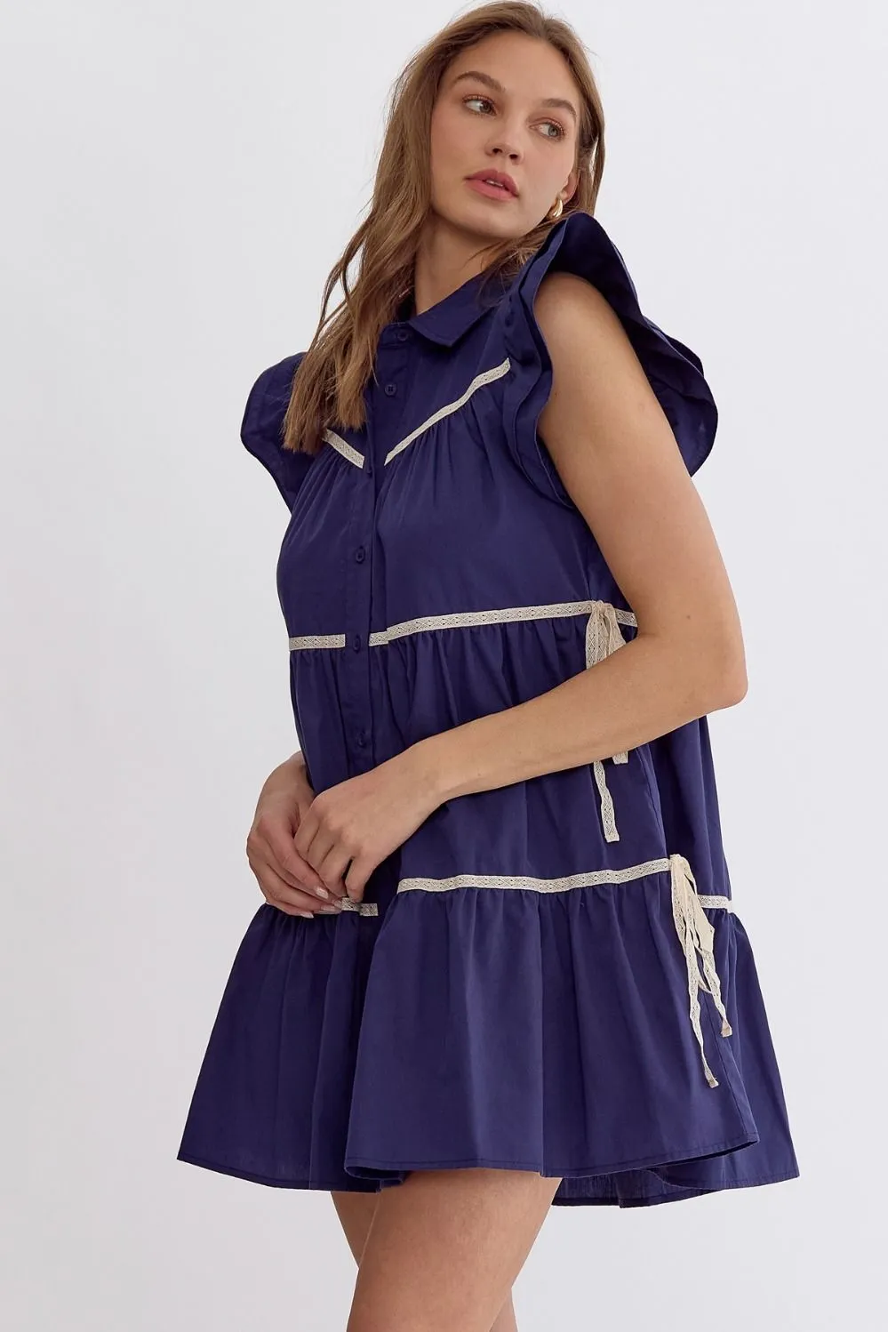 Everything About You Navy Dress