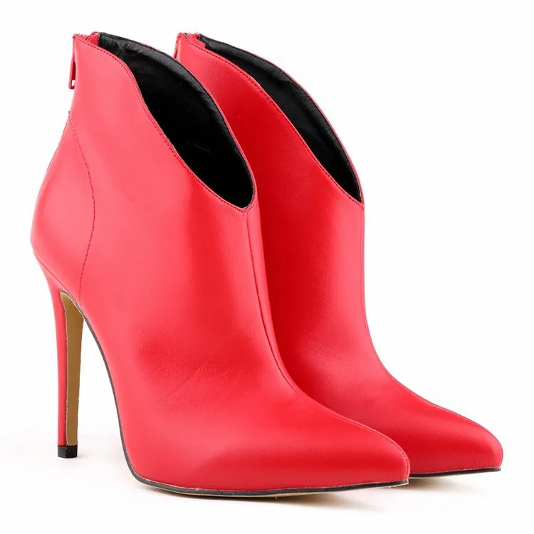 Fashionable Pointed toe High Heel Women's Martin Boots