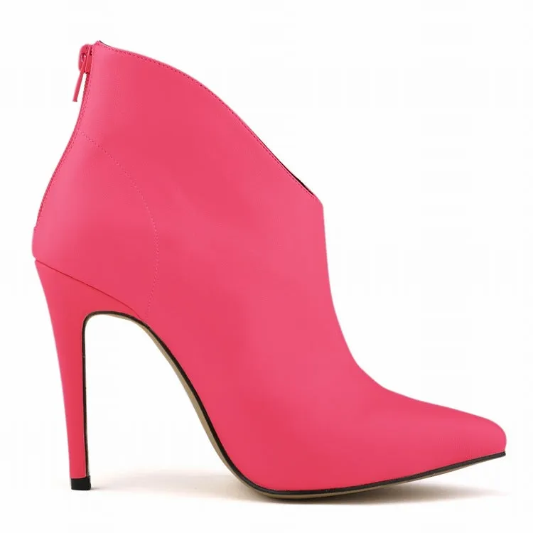 Fashionable Pointed toe High Heel Women's Martin Boots
