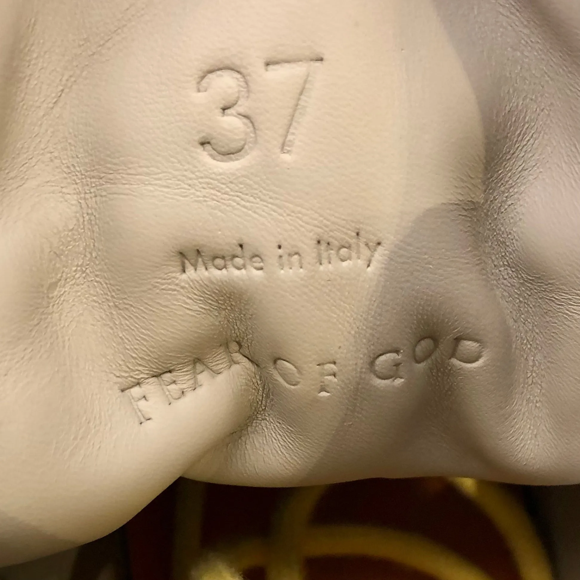 FEAR OF GOD/Hi-Sneakers/EU 37/Suede/GRY/