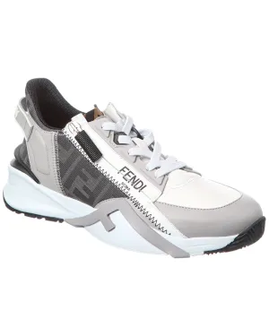 FENDI Flow Leather Sneaker