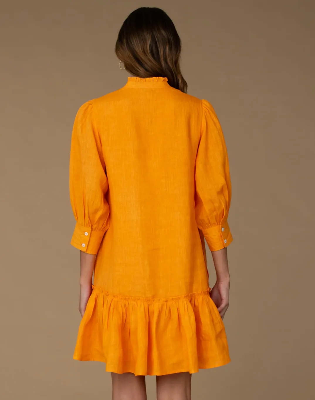 FINAL SALE Chloe Dress in Apricot