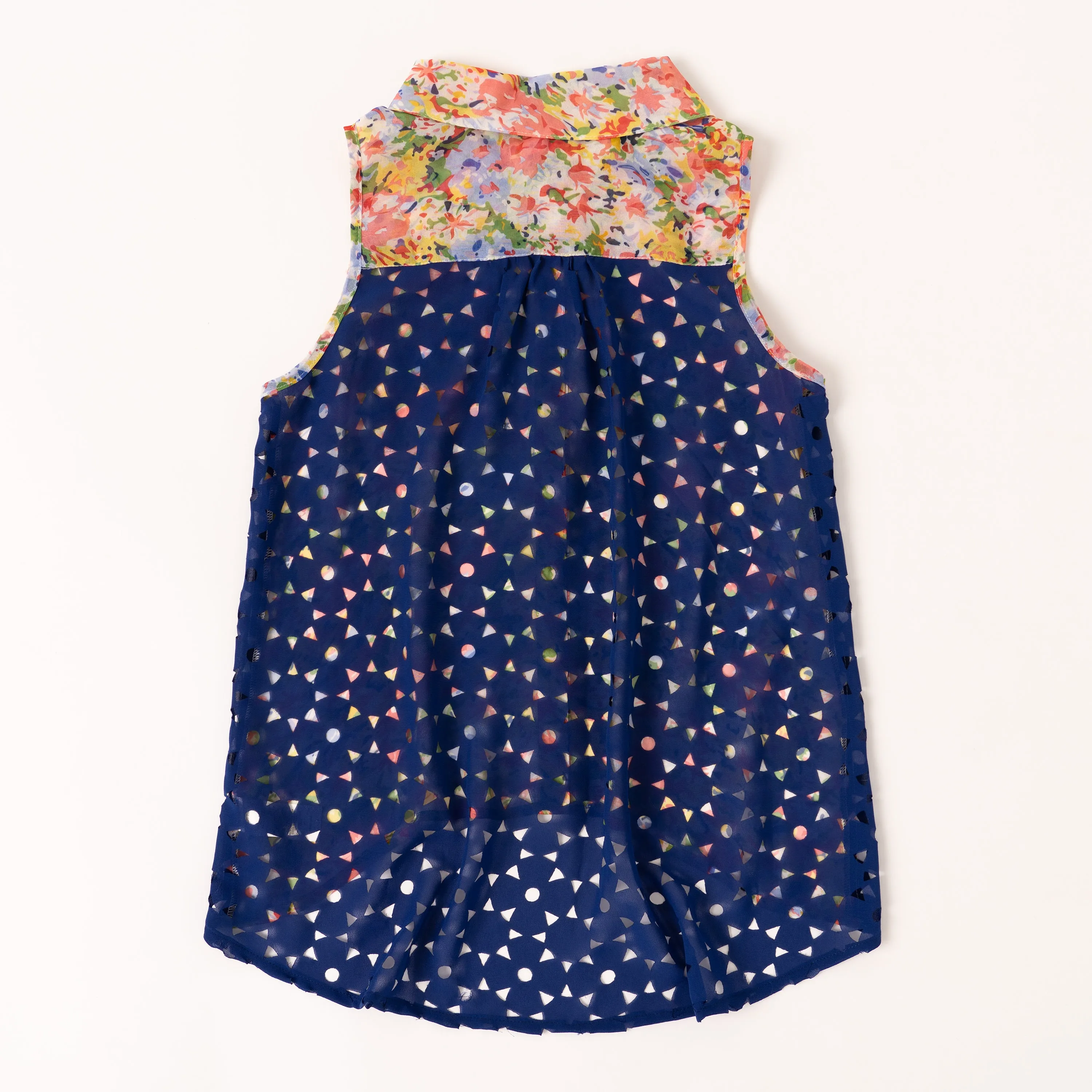 Floral Lazer Back Tank
