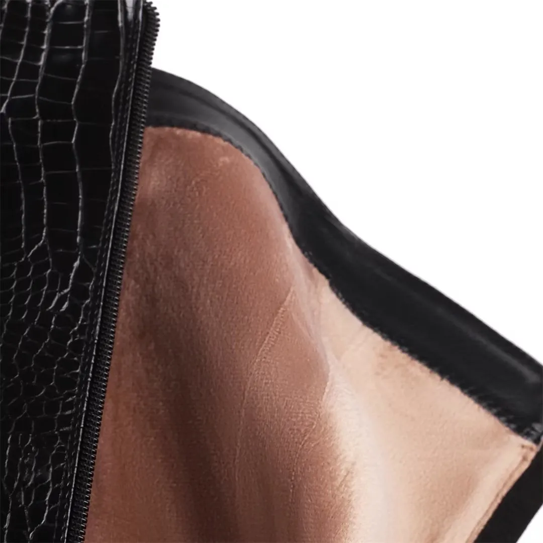 GlamPinnacle Smooth Women's Winter Boots