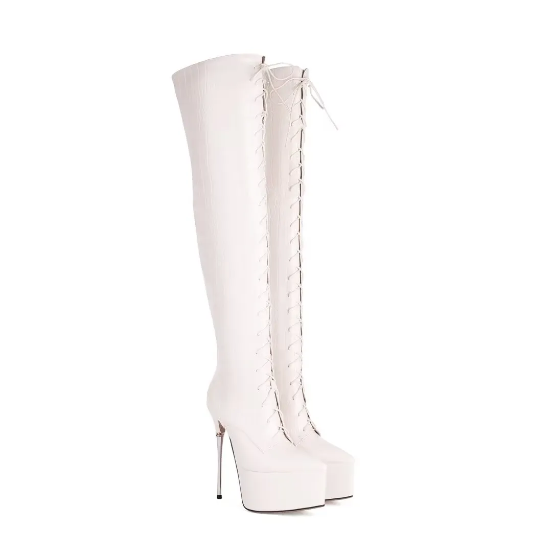 GlamPinnacle Smooth Women's Winter Boots