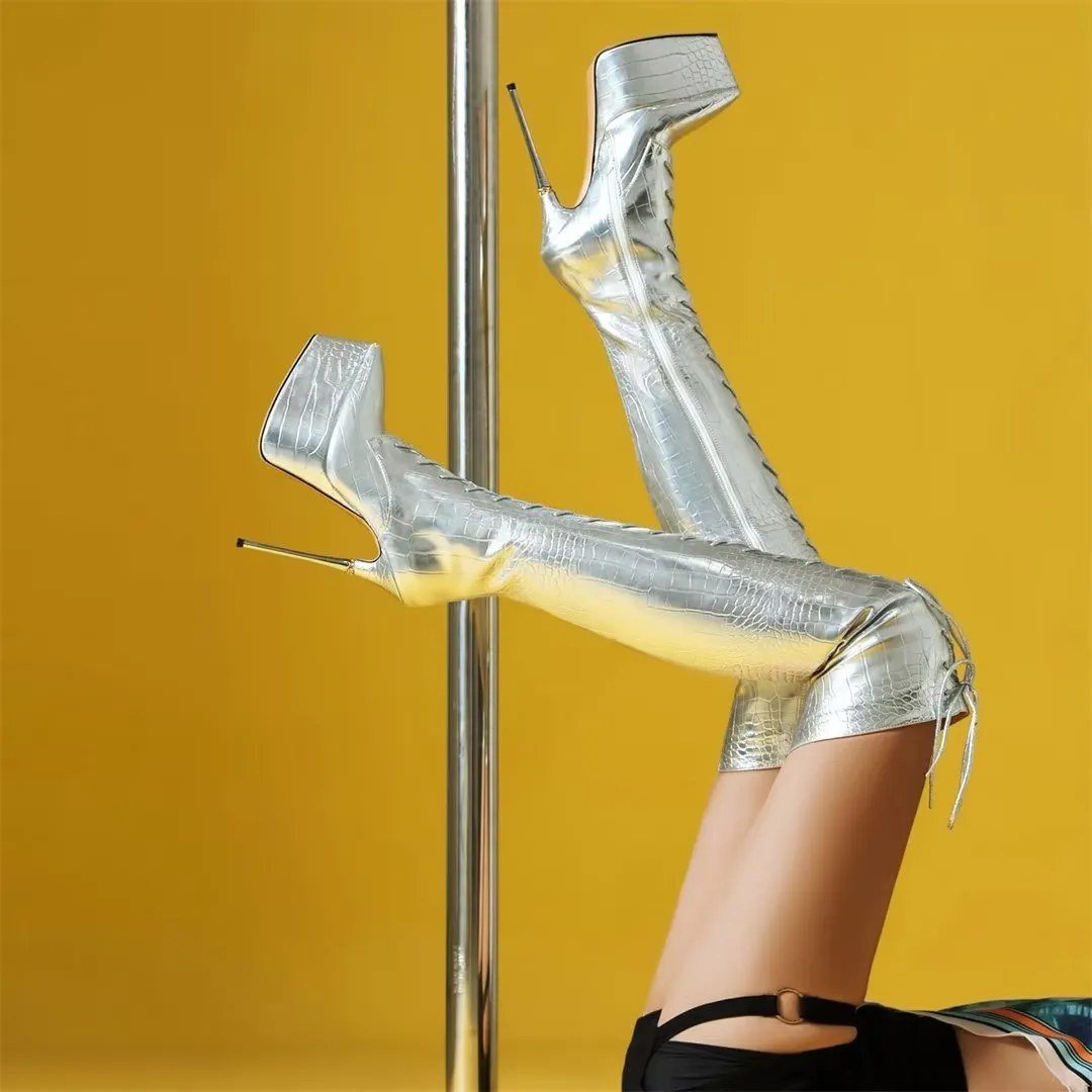 GlamPinnacle Smooth Women's Winter Boots