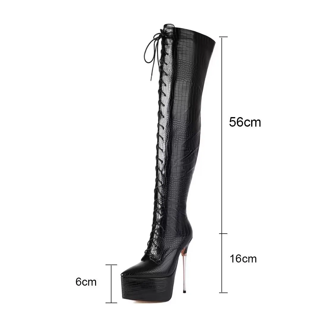 GlamPinnacle Smooth Women's Winter Boots